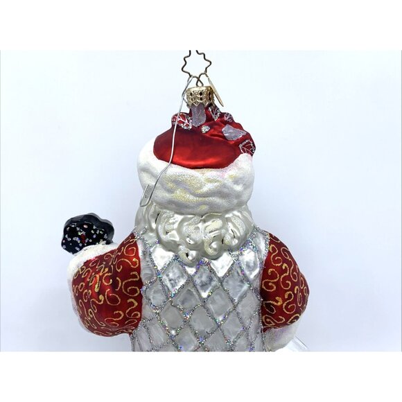 Christopher Radko Sterling Ruby Nicholas 2005 Limited Edition 1012412 8.5” Santa - Picture 9 of 13